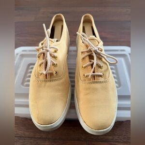 Vintage Keds Women’s Champion Oxford Canvas Sneakers – Buttercup Size 7M w/ Box